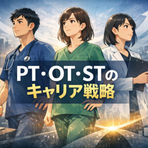 リピート配信　PT・OT・STのキャリア戦略 ― これからの時代に選ばれるPT・OT・STになるためのセルフマーケティング ―（137分）（2026年10月31日まで視聴可能）