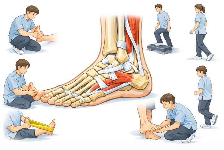 リピート配信　局所解剖図で学ぶ足部・足関節の評価と運動療法（128分）（2026年9月30日まで視聴可能）