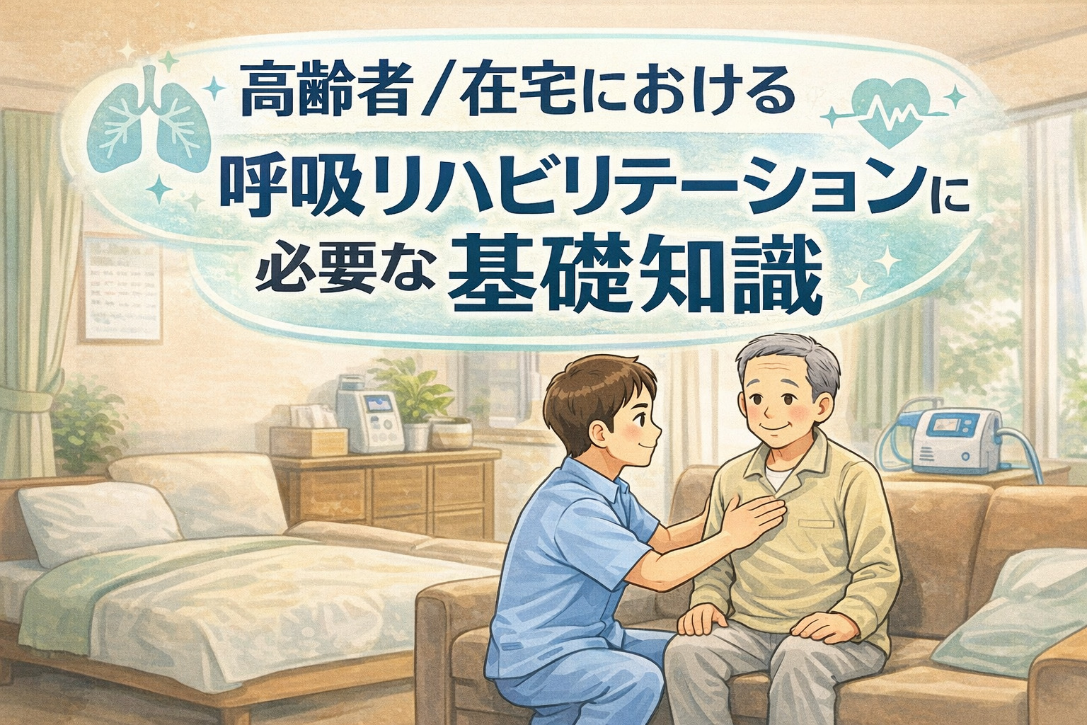 2026年3月4日（水）高齢者/在宅における呼吸リハビリテーションに必要な基礎知識（14日間の見逃し配信付き）