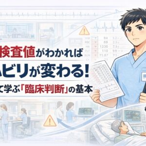 2026年６月４日　臨床検査値がわかればリハビリが変わる！はじめて学ぶ「臨床判断」の基本（14日間の見逃し配信付き）